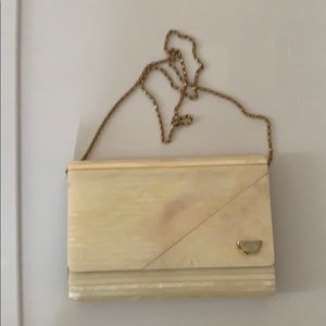 Vintage Acrylic Onyx Style Handbag